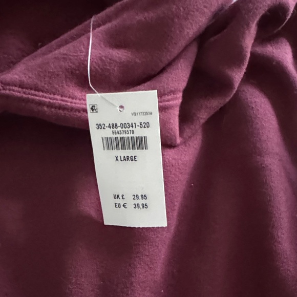 Hollister Burgundy Track Pants & Joggers - Picture 5 of 7